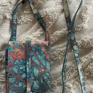 HOBO Multicolor Abstract Crossbody Bag